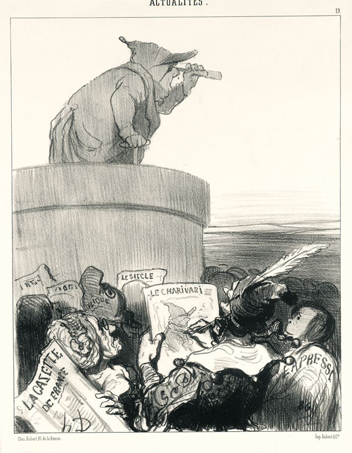  奥诺雷·杜米埃 Honore Daumier ——宪法考虑政治前景